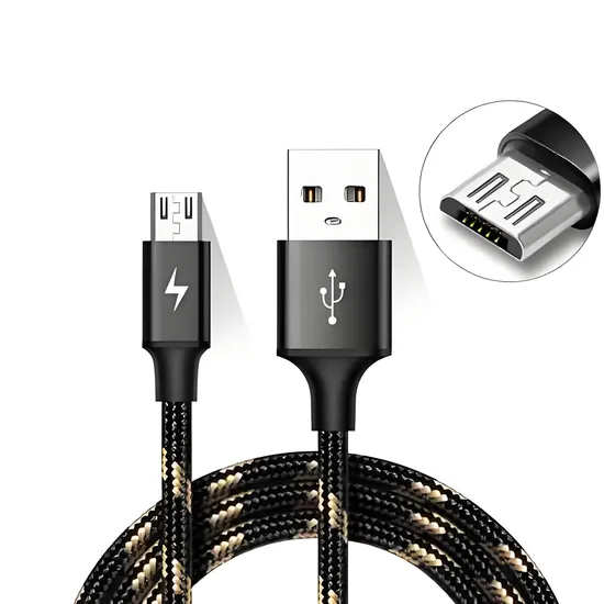 最新の 1 メートル 2 メートル 2.1A 携帯電話アクセサリーケーブル USB 同期 5A 高速充電マイクロタイプ