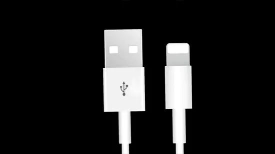 超耐久性鋼線データケーブル電話用 USB2.0 2.4A 高速充電 Mfi 証明書ケーブル