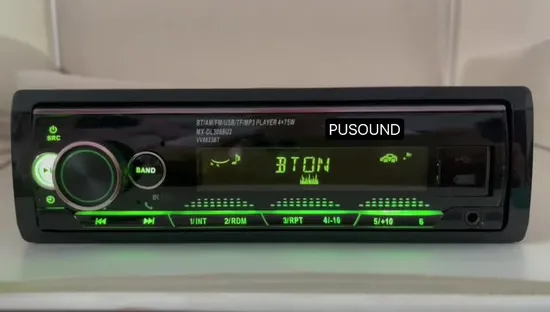 Bt5.0 Bluetooth ハンズフリーカー FM トランスミッター Aux 変調器オーディオ MP3 プレーヤー 3.1A 急速充電付き
